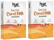 Pack of 2 X HYE FOODS Low Fat Camel Milk Powder 500gm