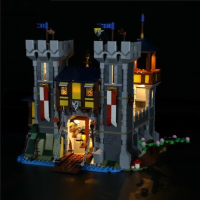 LED lighting Kit for LEGO Creator Medieval Castle 31120 LED Lighting kit