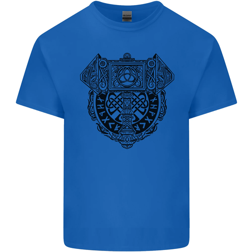 Mjolnir Thor Wikinger Hammer Kinder T-shirt Jungen Mädchen - Picture 2 of 61