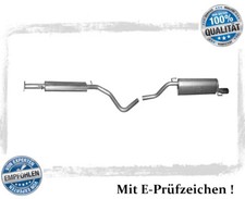 Auspuffanlage für Fiat Grande Punto 1.4 T-Jet Auspuff Endtopf Mitteltopf