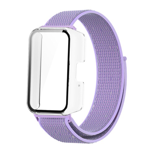 For Samsung Galaxy Fit 3 Nylon Band +TPU Case Elastic Strap Protector Case Glass - 第 22/24 張圖片