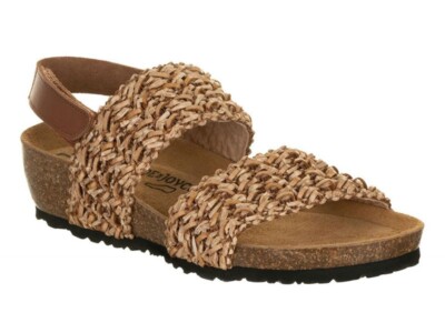 Joe N Joyce Singapur Bast Soft-Fußbett Beige Gr. 41 Schmal (BT-J-12070.146-41)