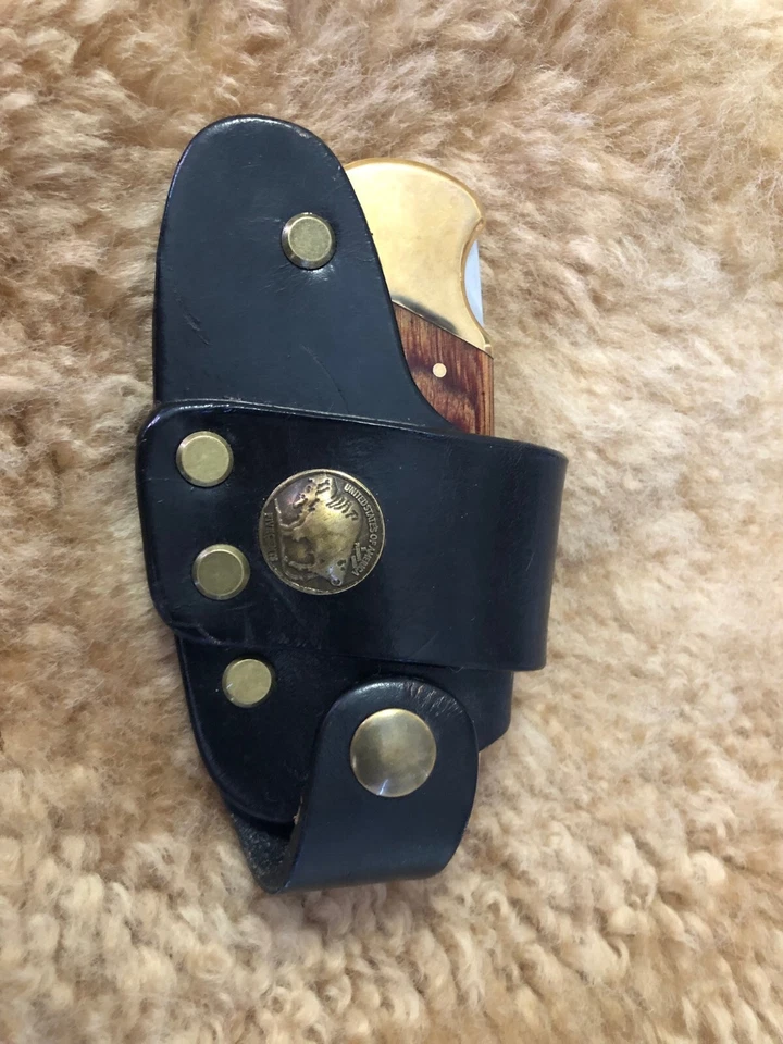 快速拉刀鞘 - 美国手工制作适用于 Buck 110 型锁背刀 — 第 4/4 张图片