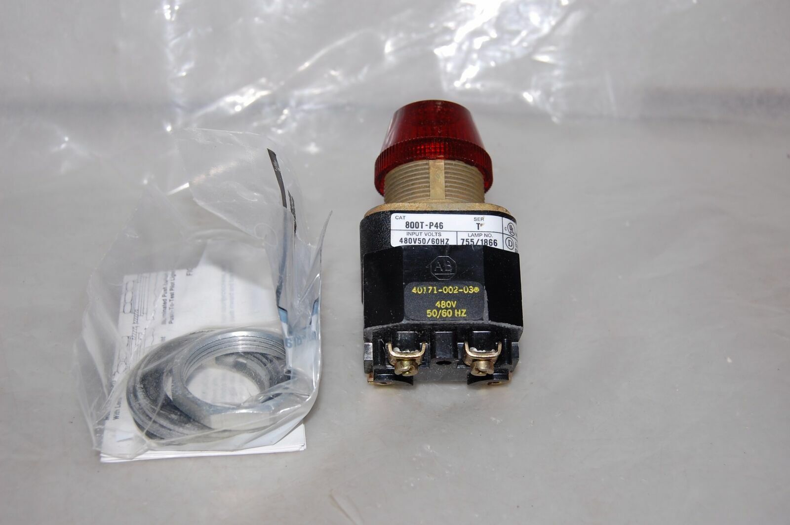 Allen-Bradley PILOT LIGHT 800T-P46R SER T