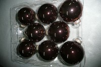 Christbaumkugel Weihnachtskugel Christbaumschmuck Krebs Kupfer Braun Mocca
