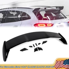 Gloss Black Rear Roof Spoiler Top Wing For Mercedes Benz GLAH247 GLA200 GLA250