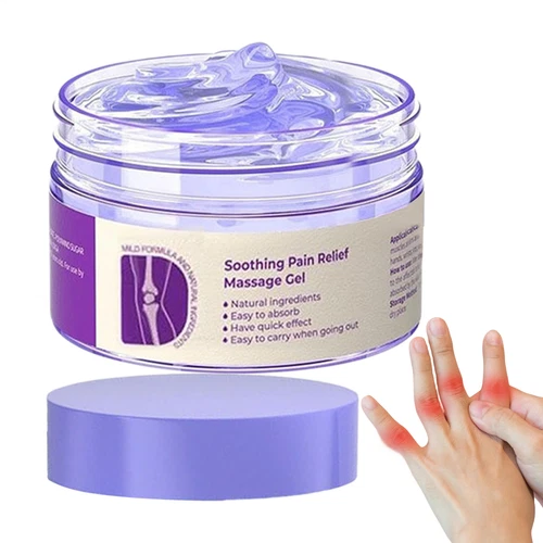 Kresin Joint Pain Gel Purple Gel, Kresin Soothing Pain Massage Gel, 100g - Picture 7 of 12