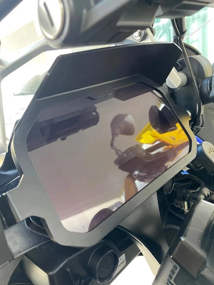 For BMW R1200GS LC ADV Motorcycle Speedometer Sun Visor Cover Protection Guard Foto 3 de 4