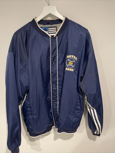 vintage Adidas varsity jacket Notre 
