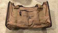 New Disney Duffel Bag Adventures Collapsible Carry On Disney Vacation Brown