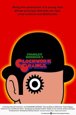 A Clockwork Orange movie poster (a) - 11 x 17 inches - Stanley