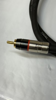 2X TDK CA-QL301 SUPER ACCURATE CABLE BLACK INTERCONNECT CABLE 42 