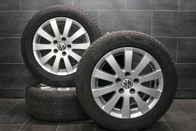 Original VW Passat Eos Scirocco Alufelgen Winterräder 215 55 r16 97H NEU
