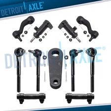 11pc Front Inner Outer Tierod Idler Arm for Chevy GMC Express Savana 1500 2500