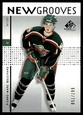 2002-03 SP Game Used #81 Pierre-Marc Bouchard Rookie 667/750 Minnesota Wild