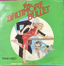 Laser disc of the film THE BALTIMORE BULLET Pal 