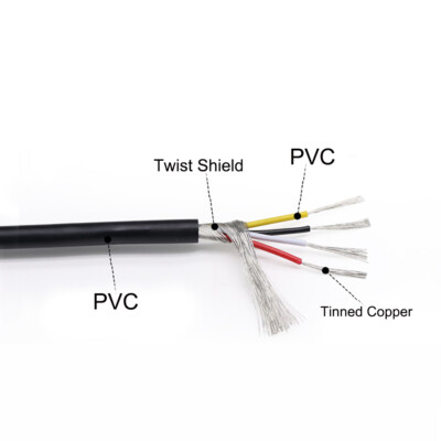 UL 2547 2/3/4-Core Shielded Audio Headphone Signal Cable UL 2547 2/3/4-Core Shielded Audio Headphone Signal Cable