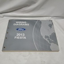 2013 FORD FIESTA ELECTRICAL WIRING DIAGRAMS MANUAL OEM
