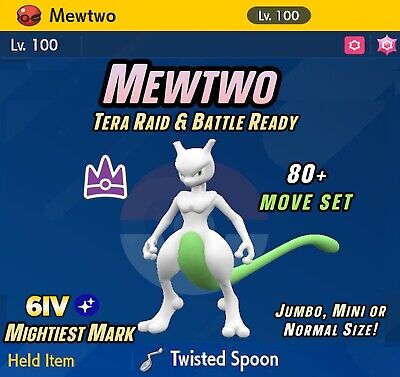 Mewtwo the Unrivaled (6IV, Battle Ready) – Pokemon Scarlet and Violet