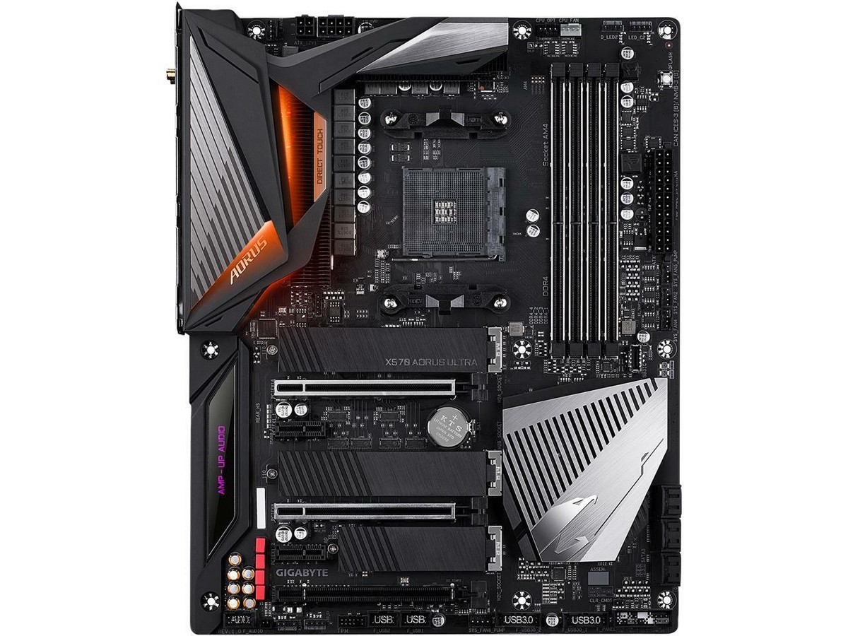 FOR GIGABYTE X570-AORUS-ULTRA AMD AM4 128GB Motherbroad Test ok | eBay