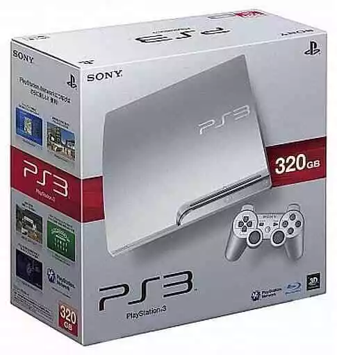 PlayStation 3 Satin Silver CECH-2500B SS 320GB Japan Ver.