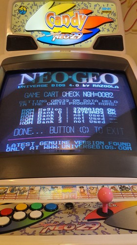Spin Master MVS Cartridge (Data East) Neo Geo 100% Working & Original - Picture 2 of 5
