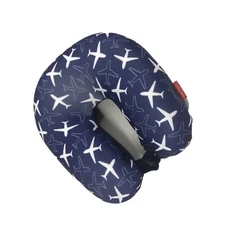 New Style Print U Shaped Micro Bead Travel Pillow Neck Support Cushion Airplane