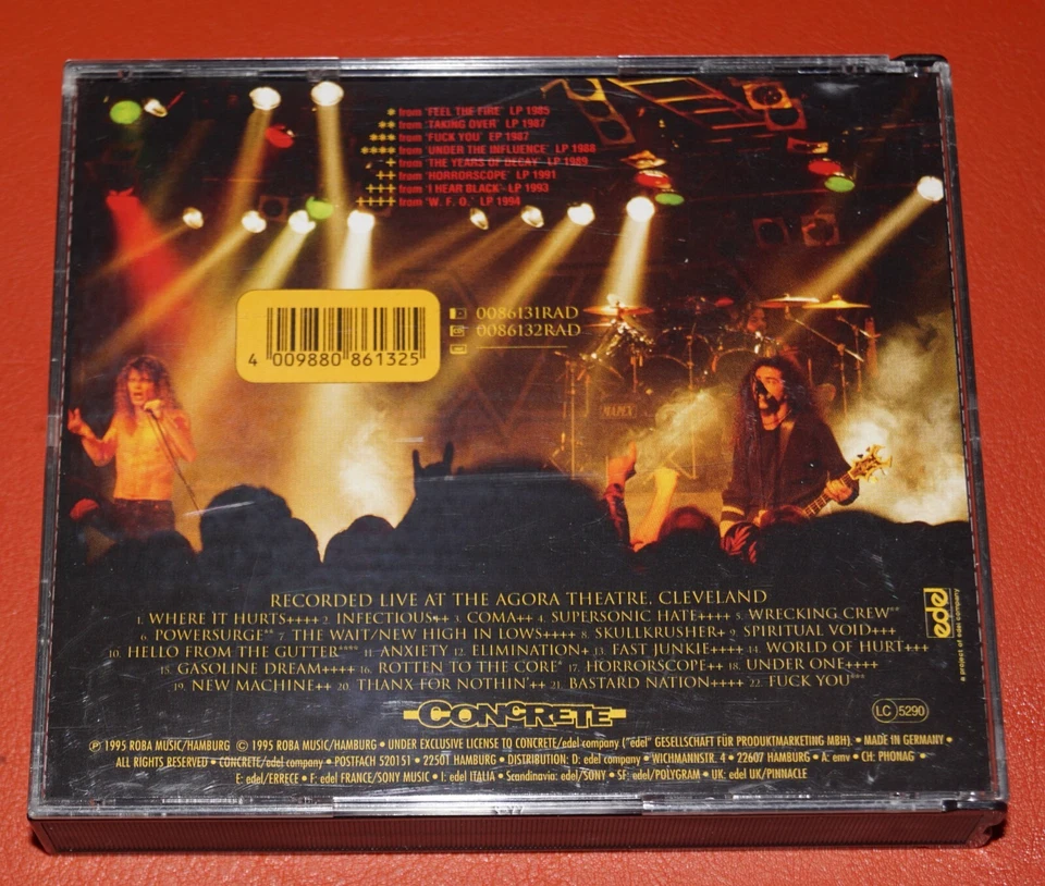 CD - Overkill – Wrecking your Neck Live, Underground And Below Promo, Fuck you - Bild 3 von 4