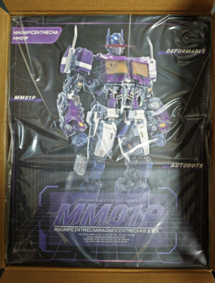 In Stock Magnificent Mecha MM-01P OptimusPrime Shattered Glass Ver Action Figure