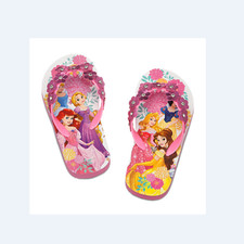 Disney Store Disney Princess Flip Flops for Kids - Size 7/8 and 9/10 - New