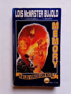 Memory, by Lois McMaster Bujold - US paperback, Baen Books, 1997