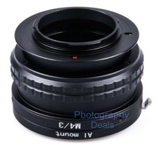 Adjustable Focus Helicoid Extension Macro Adapter for Nikon AI Lens to Micro 4/3