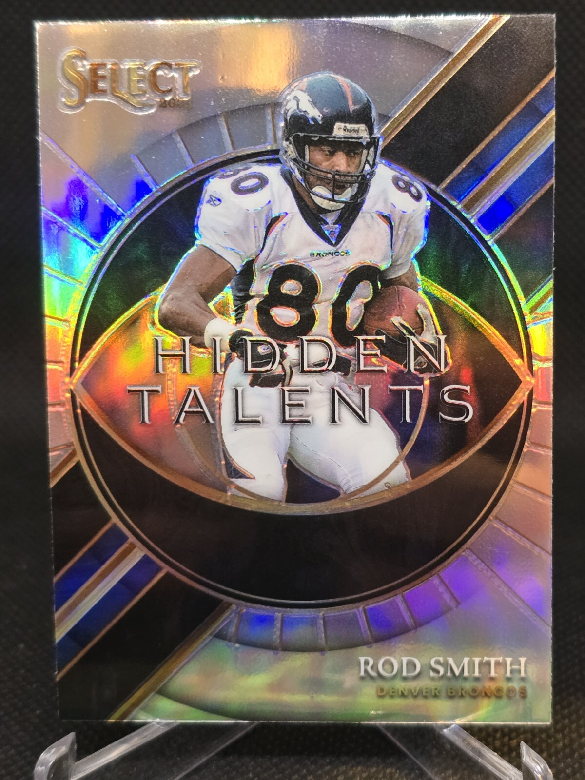 2021 Panini Select Rod Smith Hidden Talents Silver HT-25 Denver Broncos