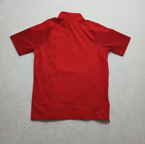 New Under Armour ¼ Zip Coach's Pullover Large Red Storm Tech Men's Squad - Picture 9 of 13