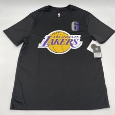 NBA UNK Shirt Men’s Sz M Los Angeles Lakers #6 Lebron James Short Sleeve