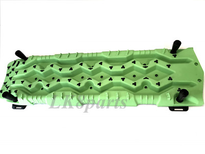 Tred Pro Total Recovery Extraction Matts Green Pair  with 2 mounting kits 4X4