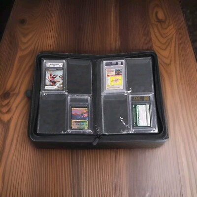 Graded Trading Card Binder PSA CGC CSG | Slab Album 24 Cards Guard Pokemon TCG | eBay Graded Trading Card Binder PSA CGC CSG | Slab Album 24 Cards Guard Pokemon TCG | eBay