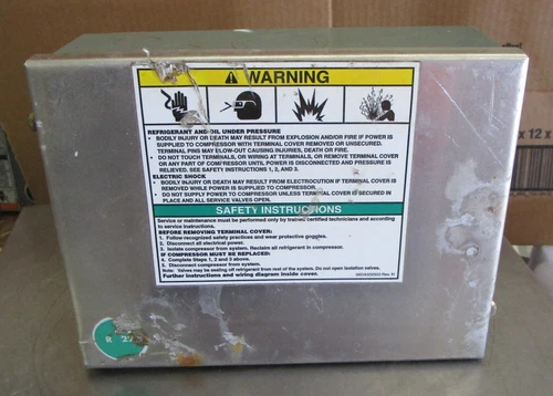 Carrier Compressor Electrical Junction Box for 06D Models & others M14