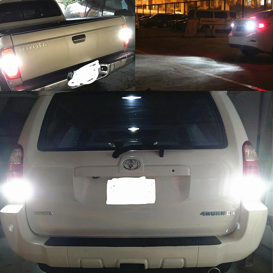 Alla Lighting 7441 ZES Bright White Back Up Light Bulb Reverse Lamp,Pure White - Image 2 of 4