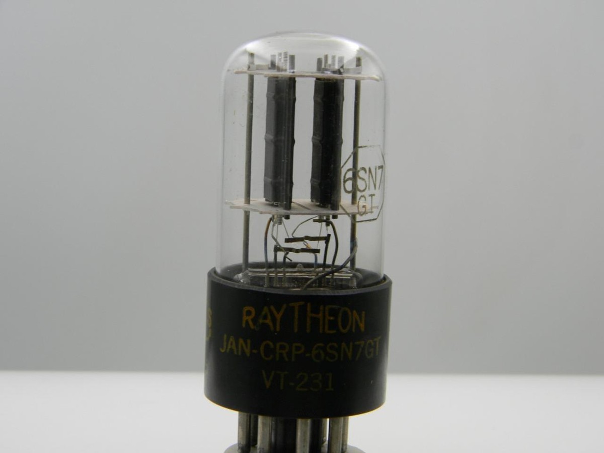 ジャンク 真空管 Raytheon Jan CRP 6SN7GT VT-231