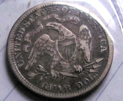 1891 LIBERTY SEATED QUARTER VERY CH. VF+++ | eBay