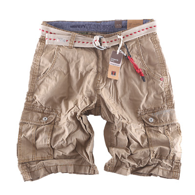 Timezone Herren Shorts Cargo Maguire TZ 6013 cashew brown+ Gürtel Größen wählbar