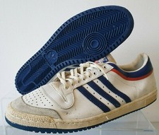 Adidas Top Ten Low anni '80 scarpe da basket vintage originali Regno Unito 17 Francia
