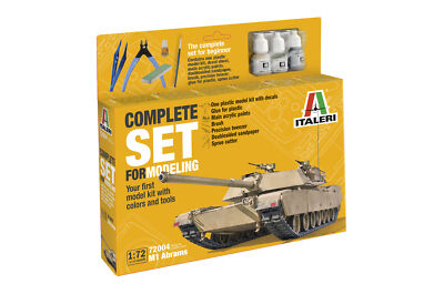 ITALERI Model-Set M-1 Abrams Panzer Modellbausatz 1:72 - 510072004