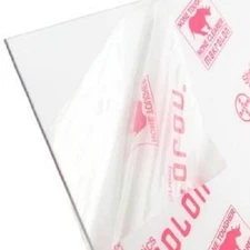 Makrolon Tuffak Polycarbonate Plastic Sheet-1/8" thick (3mm)-Clear-36" x 12"
