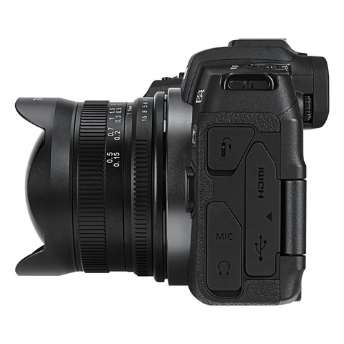 Lente ojo de pez 7Artisans 7,5 mm F2,8 ii enfoque manual para montaje EOS-R - Imagen 6 de 8