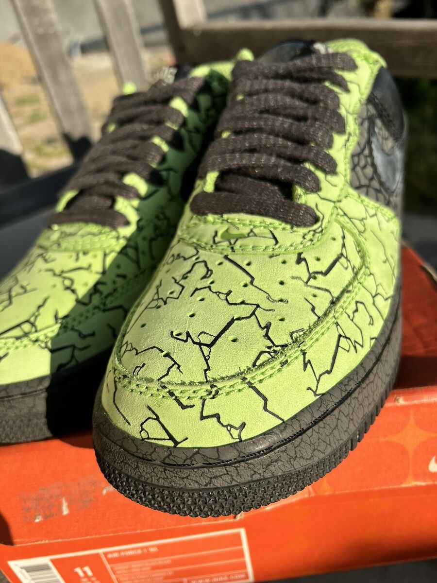 Nike Air Force 1 Low 03 HUF Hufquake 2006 Green sz 11 Nike Air Force 1 Low 03 HUF Hufquake 2006 Green sz 11