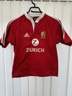 British Lions Rugby Union Tour 2005 Shirt 30/32 Youth Adidas 11-13 Yrs Old