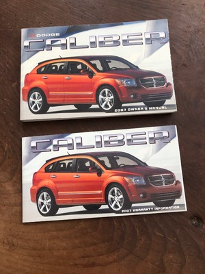 2007 dodge caliber manual book