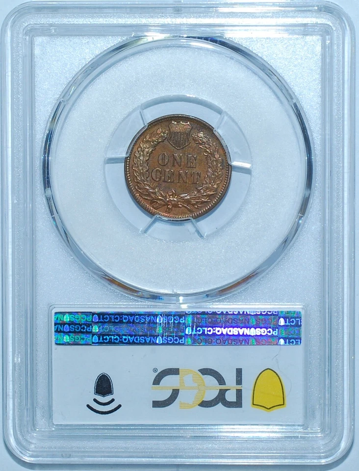 1889 PCGS PR65BN CAC Brown Indian Cent Proof Strike - Image 3 of 3
